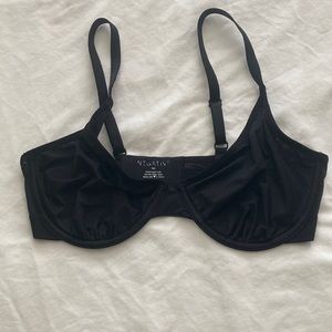 Negative underwire bra